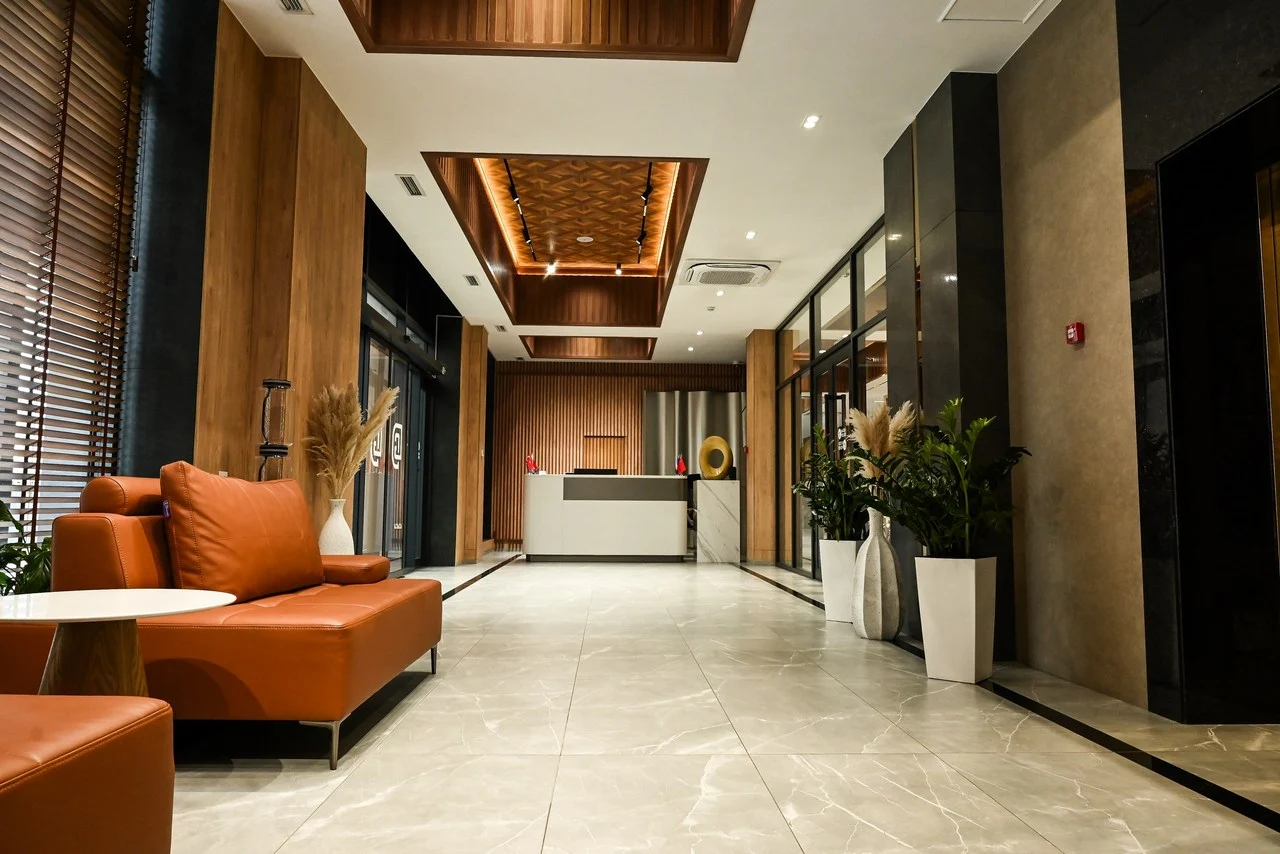 Лобби нового корпуса — Dastan Grand Hotel